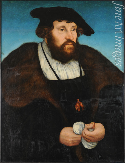 Cranach Lucas der Ältere - Porträt von König Christian II. von Dänemark (1481-1559)