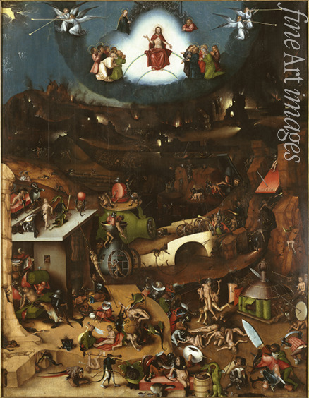 Cranach Lucas the Elder - The Last Judgment. Winged Altar after Hieronymus Bosch