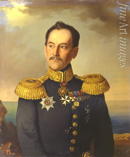 Bottman Yegor (Gregor) - Portrait of Vice Admiral Nikolay Rimsky-Korsakov (1793-1848)