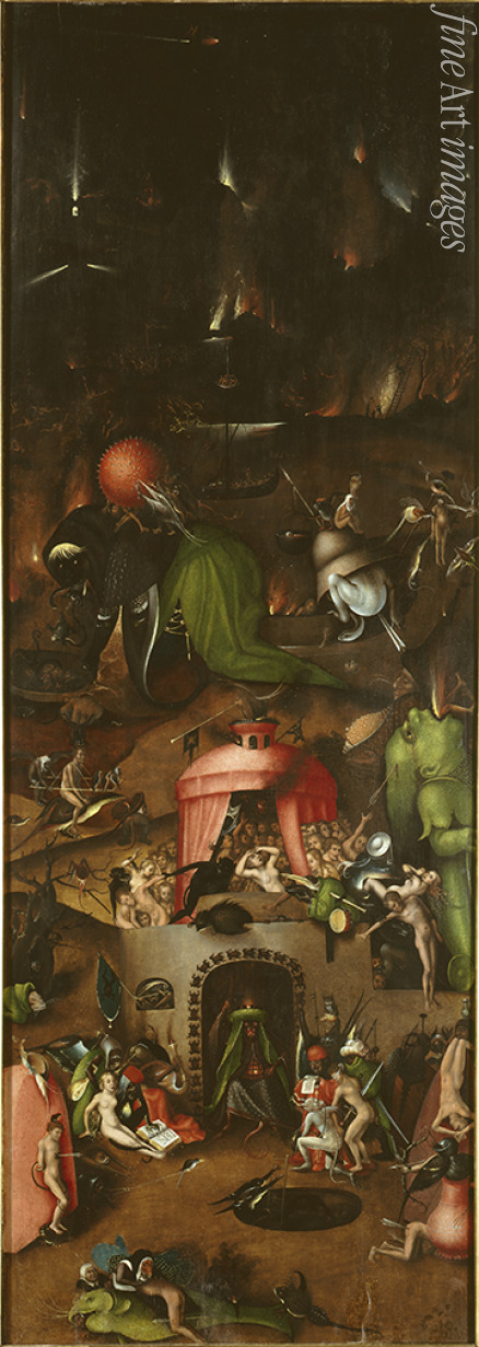 Cranach Lucas the Elder - The Last Judgment. Winged Altar after Hieronymus Bosch