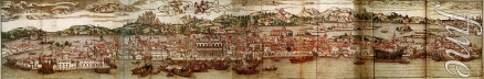 Breidenbach (Breydenbach) Bernhard von - Ansicht von Venedig. Aus: Peregrinatio in terram sanctam