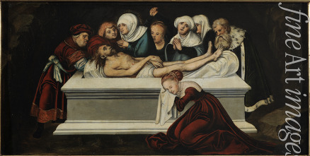 Cranach Lucas the Elder - The Entombment of Christ