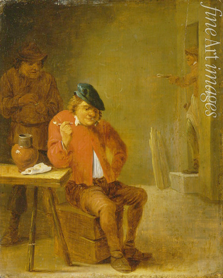 Teniers David the Younger - A smoker