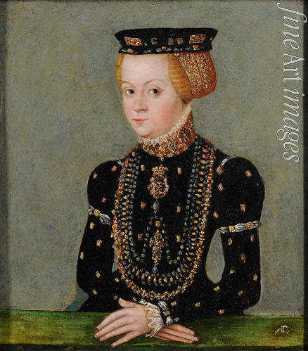 Cranach Lucas the Younger - Portrait of Sophia Jagiellon (1522-1575), Duchess of Brunswick-Wolfenbüttel