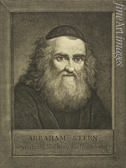 Blank Jan Antoni - Porträt von Erfinder Abraham Stern (1760er-1842)