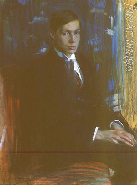 Muraschko Alexander Alexandrowitsch - Porträt von Dichter Boris Pasternak (1890-1960)