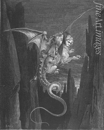 Doré Gustave - Die Hölle. Illustration zur Dante Alighieris Göttlicher Komödie