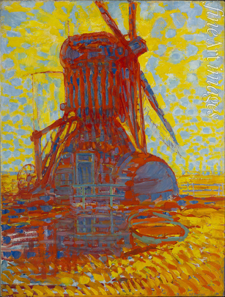 Mondrian Piet - Mühle im Sonnenlicht