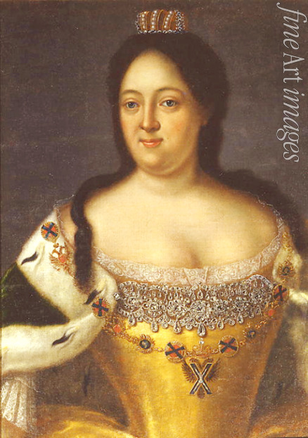 Wedekind Johann-Heinrich - Portrait of Empress Anna Ioannovna (1693-1740)