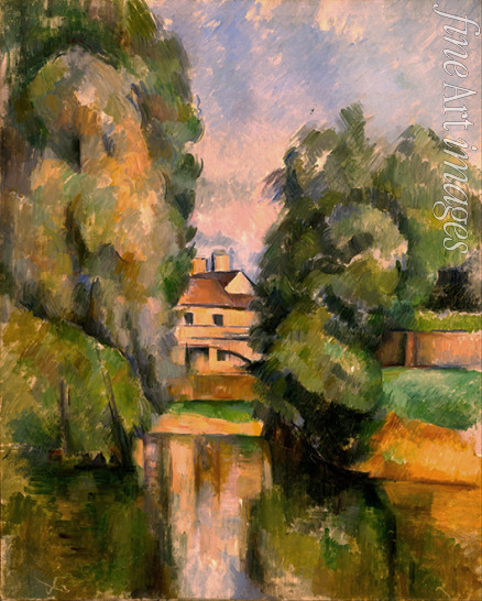 Cézanne Paul - Haus am Fluss