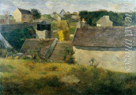 Gauguin Paul Eugéne Henri - Häuser bei Vaugirard (Les Maisons de Vaugiraud)