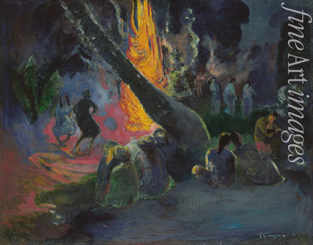 Gauguin Paul Eugéne Henri - Upa upa (The Fire Dance)