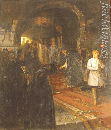 Nesterov Mikhail Vasilyevich - The Supplicants at the Court of the Tsar