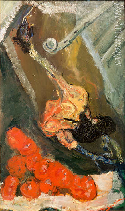 Soutine Chaim - Turkey and tomatoes (Dindon et tomates)