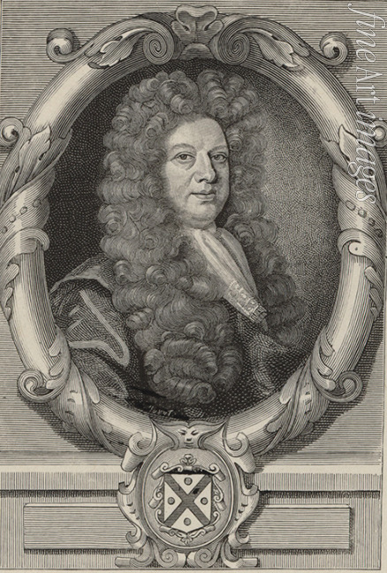 White Robert - Portrait of the composer John Blow (1649-1708)