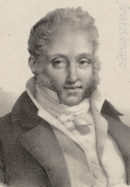 Girodet de Roucy Trioson Anne Louis - Porträt von Komponist Ferdinando Carulli (1770-1841)