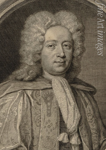 Murray Thomas - Portrait of the composer William Croft (1678-1727)