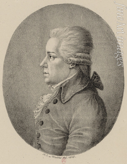 Winter Heinrich Eduard von - Porträt von Komponist Carl Ditters von Dittersdorf (1739-1799)