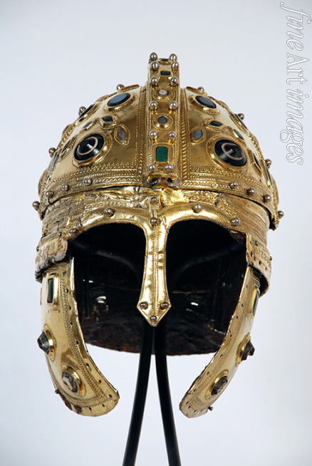 Antique Art - Late Roman ridge helmet