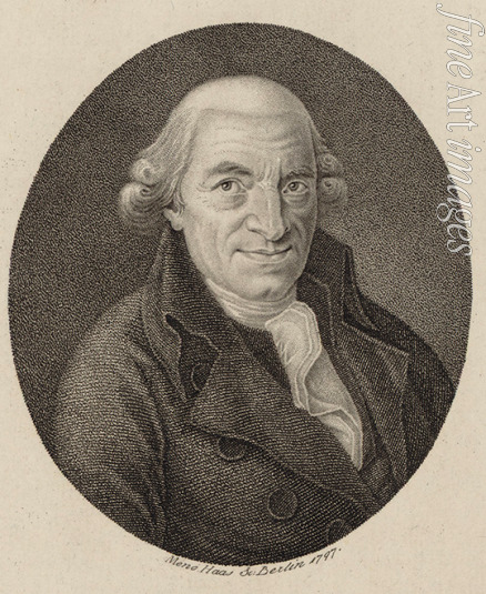 Haas Meno - Porträt von Komponist Karl Friedrich Christian Fasch (1736-1800)