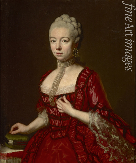 Della Croce Johann Nepomuk - Portrait of Baroness Sophia Katharina von Brukenthal, née von Klockner