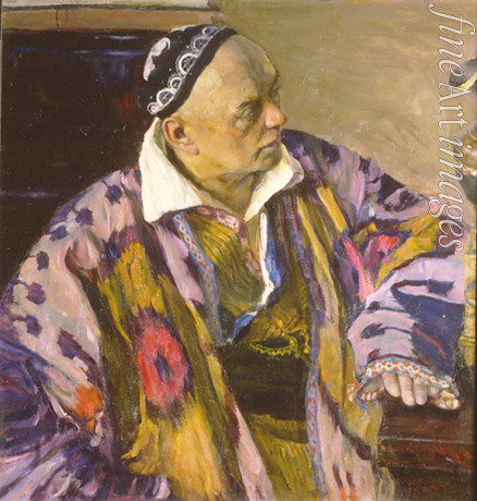Nesterov Mikhail Vasilyevich - Portrait of the architect Alexey Shchusev (1873-1949)
