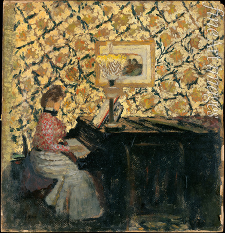 Vuillard Édouard - Misia am Klavier