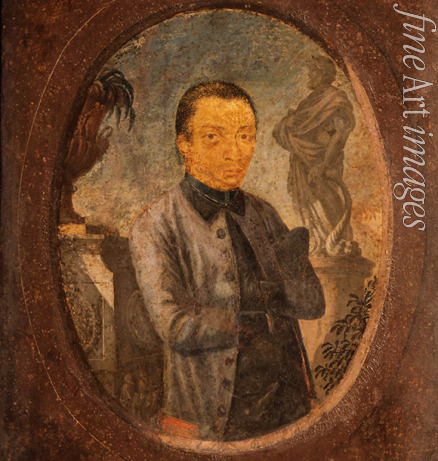 Ventura Euclásio Penna - Portrait of the sculptor Antônio Francisco Lisboa, called Aleijadinho (1738-1814)