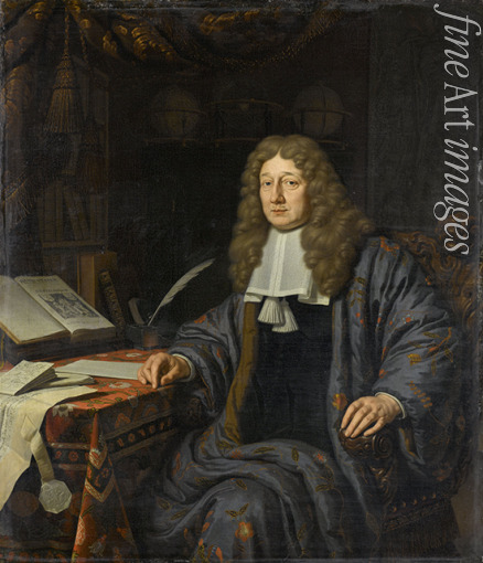 Musscher Michiel van - Portrait of Johannes Hudde (1628-1704), Mayor of Amsterdam