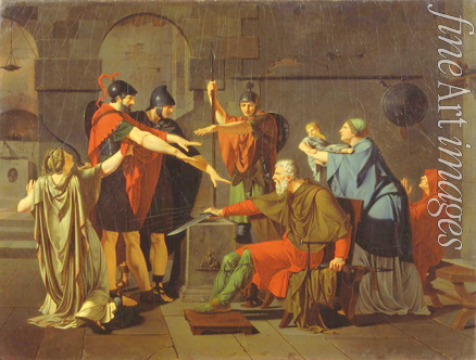 Caraffe Armand Charles - The Oath of the Horatii