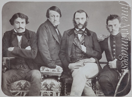 Anonymous - The Brothers Tolstoy: Sergei Tolstoy, Nikolai Tolstoy, Dmitri Tolstoy and Leo Tolstoy