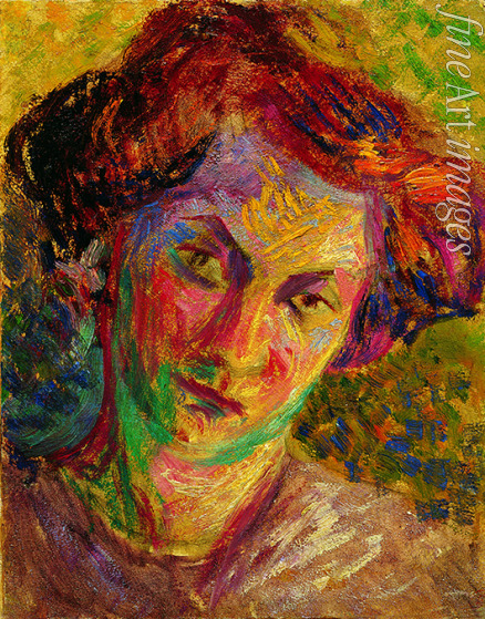 Boccioni Umberto - Bildnis einer jungen Frau