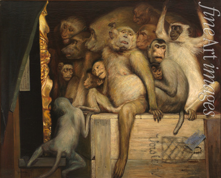 Max Gabriel Cornelius Ritter von - Monkeys as Judges of Art