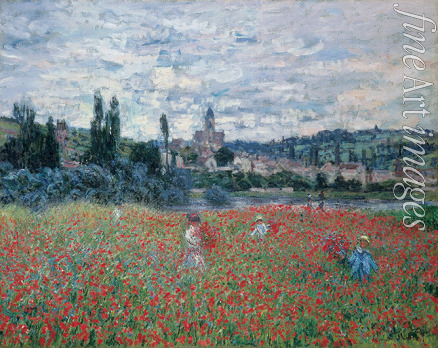 Monet Claude - Poppy Fields near Vétheuil