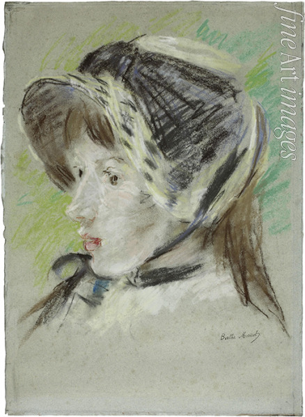 Morisot Berthe - Jeanne Pontillon à la capeline 
