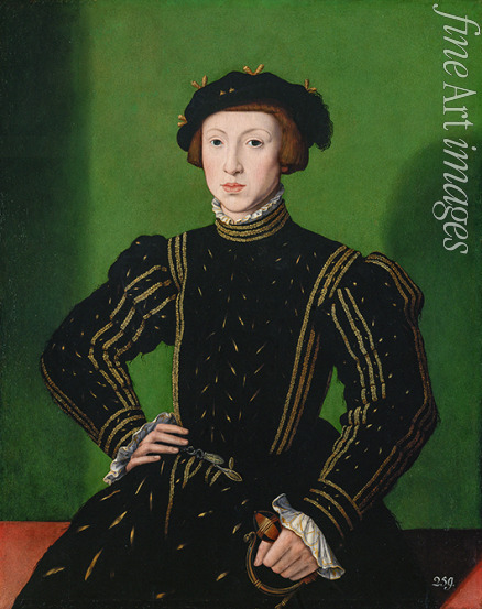 Scrots (Scrotes) William (Guillim) - Porträt von Ferdinand II. (1529-1595), Erzherzog von Österreich