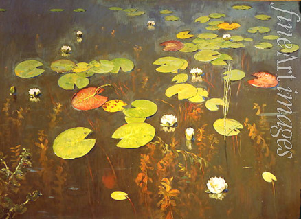 Levitan Isaak Ilyich - Water Lilies