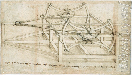 Leonardo da Vinci - Catapulta