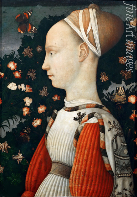 Pisanello Antonio - Porträt einer Prinzessin aus dem Haus Este