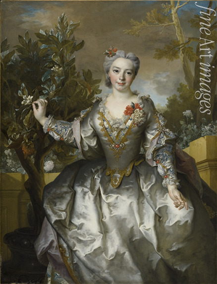 Largillière Nicolas de - Louise Madeleine Bertin de Vaugien, comtesse de Montchal (1715-1793)