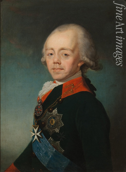 Anonymous - Portrait of the Emperor Paul I of Russia (1754-1801)