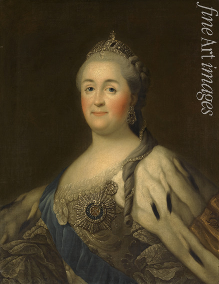 Erichsen (Eriksen) Vigilius - Porträt der Kaiserin Katharina II. (1729-1796)