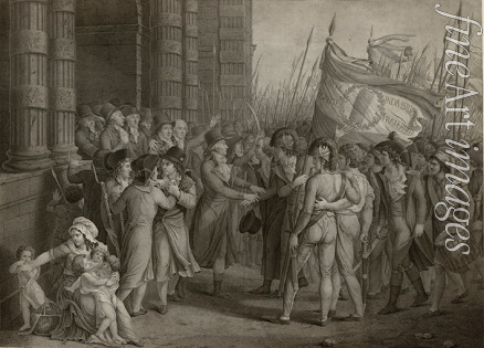 Harriet Fulchran-Jean - Aufstand der Pariser Sansculotten am 31. Mai 1793 