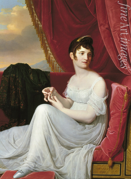 Duvivier Jean-Bernard - Portrait of Thérésa Cabarrus, Madame Tallien (1773-1835)