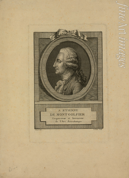 Le Beau Pierre Adrien - Jacques-Étienne Montgolfier (1745-1799)