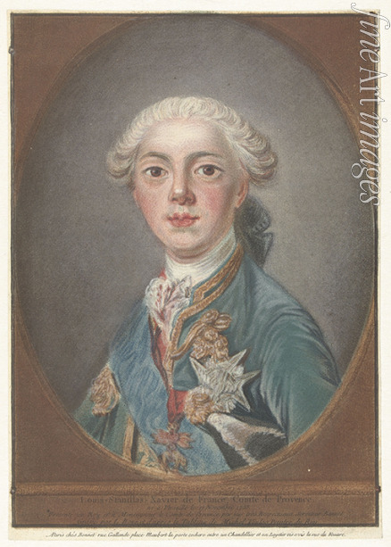 Bonnet Louis-Marin - Louis Stanislas Xavier (1755-1824), Count of Provence
