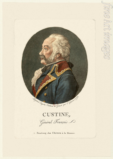 Guérin Christophe - Comte Adam Philippe de Custine (1740-1793)