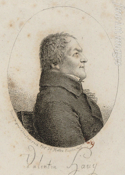 Haller von Hallerstein Carl - Valentin Haüy (1745-1822)