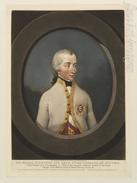 Schmidt Johann Heinrich - Archduke Charles of Austria (1771-1847), Duke of Teschen