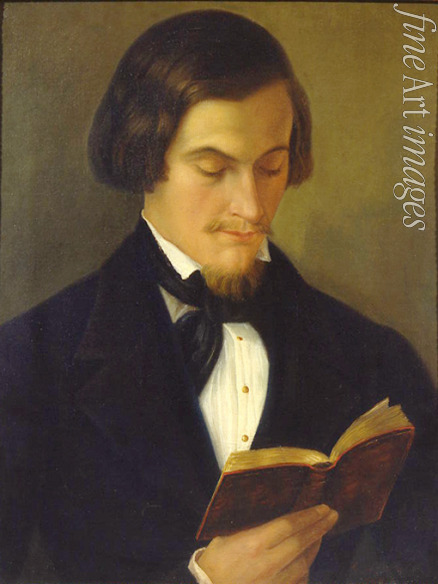Keller Amalia - Portrait of the poet Heinrich Heine (1797-1856)
